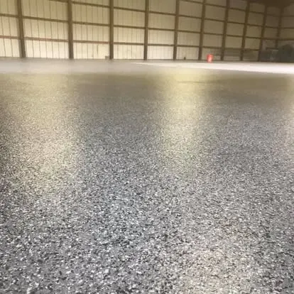 Custom garage flooring